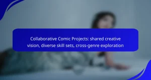 Collaborative Comic Projects: shared creative vision, diverse skill sets, cross-genre exploration